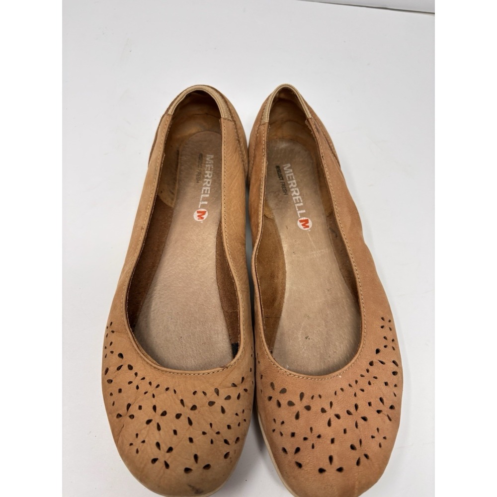 Merrell Mimix Haze women's ballet flats Shoes Leather Size 8.5 J21906 Brown - Picture 4 of 8